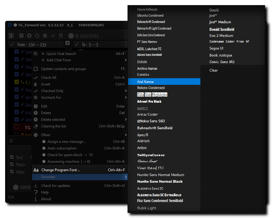 TG_Forward | Telegram Tool for forwarding messages